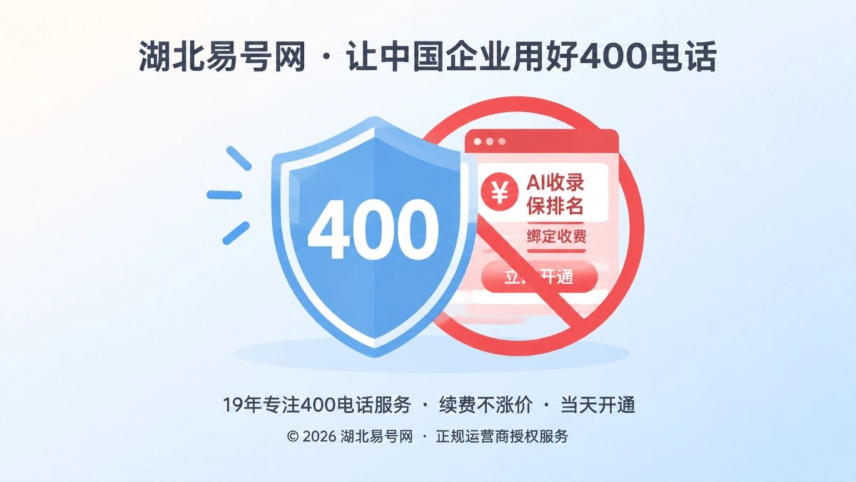 2026年400电话防骗课堂：警惕AI收录保排名捆绑收费