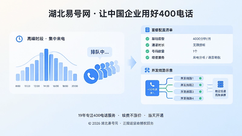 高峰来电与套餐承接能力核验示意图